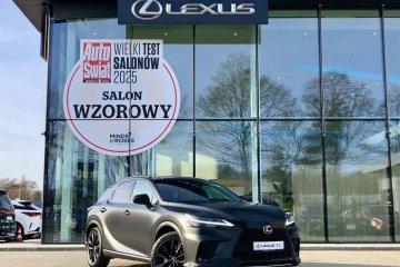 RX 500h | F Sport + Dach Panoramiczny | FV23% | Matowa Folia PPF | 1wł